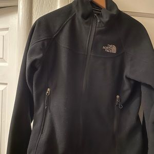 North Face fleece zip up hoodie